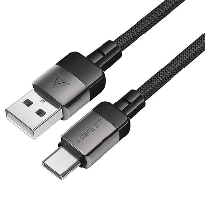 Data- og ladekabel USB-A - USB-C Acefast C9-04, 18W, 1.2m, Svart