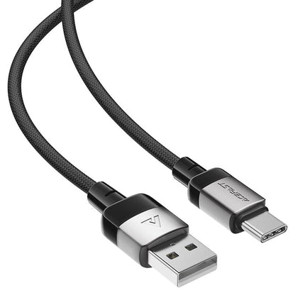 Data- og ladekabel USB-A - USB-C Acefast C9-04, 18W, 1.2m, Svart