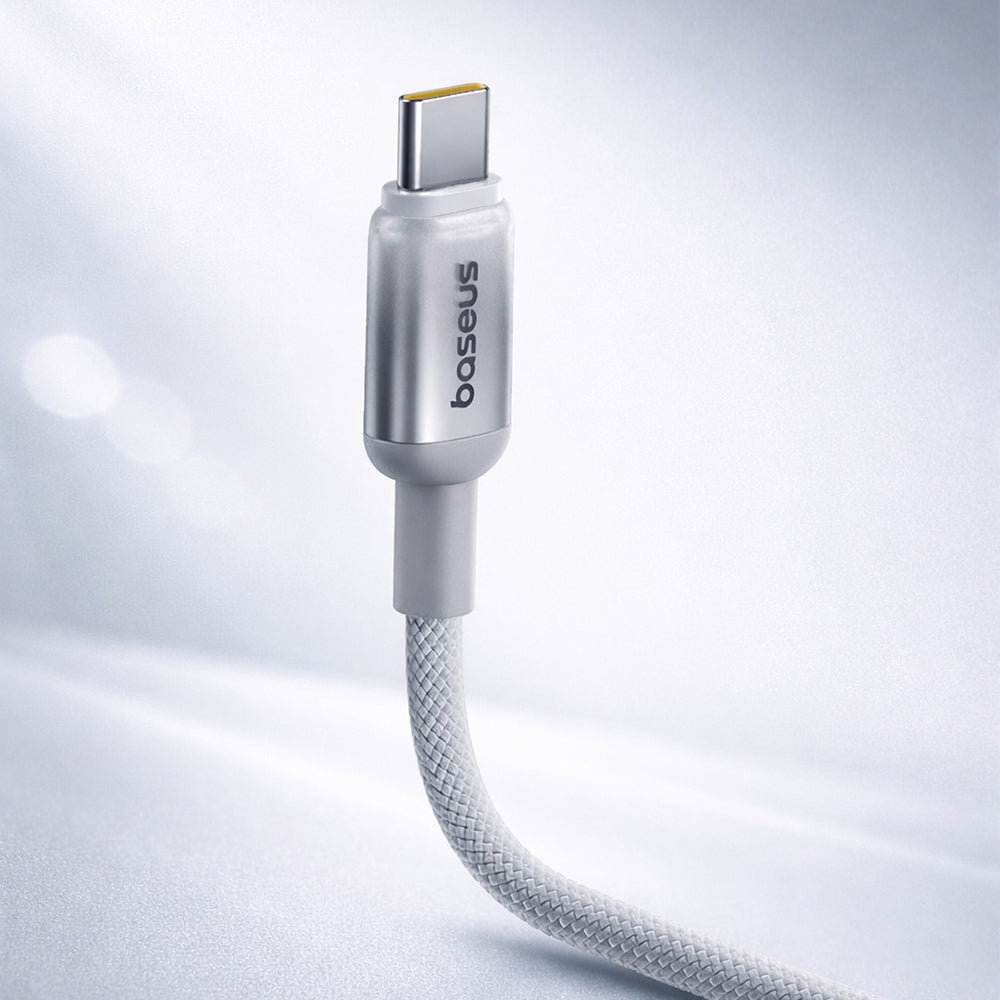 Data- og ladekabel USB-A - USB-C Baseus Discolor, 100W, 2m, Blågrønn E0418500