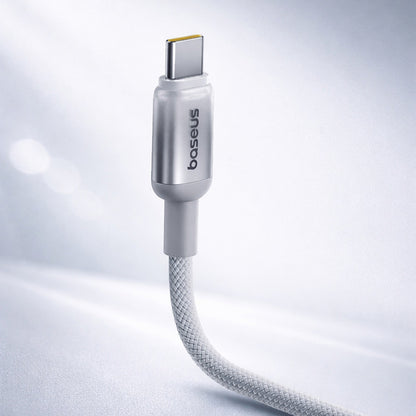 Data- og ladekabel USB-A - USB-C Baseus Discolor, 100W, 2m, Sølv E0420700