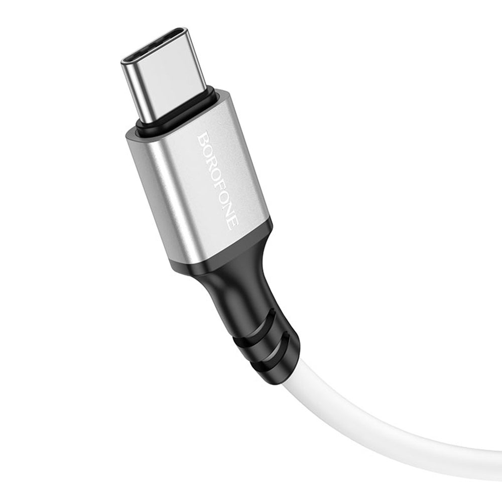 USB-A - USB-C Borofone BX83 data- og ladekabel, 18W, 1m, Svart