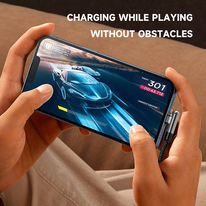 Data- og ladekabel USB-A - USB-C Lito LD13C, 18W, 1m, Svart