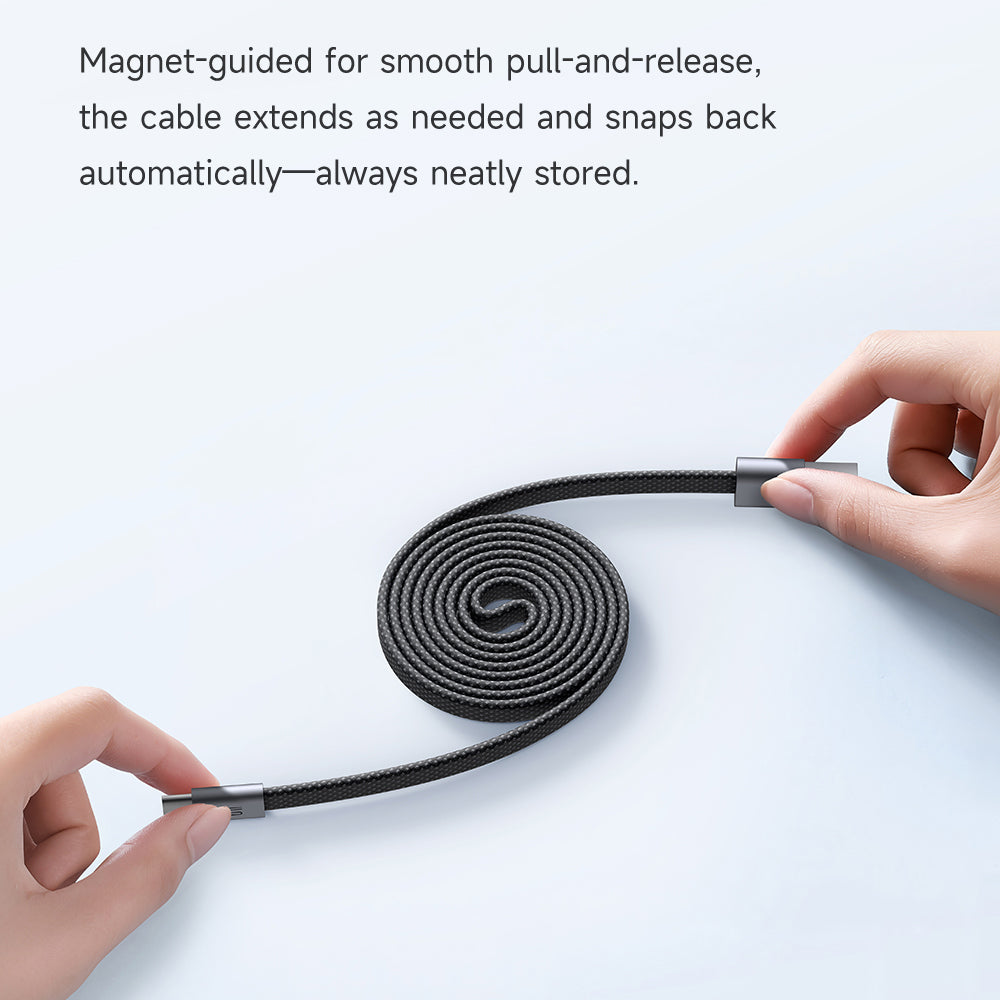 USB-A til USB-C data- og ladekabel McDodo CA-1200, 60W, 1m, svart