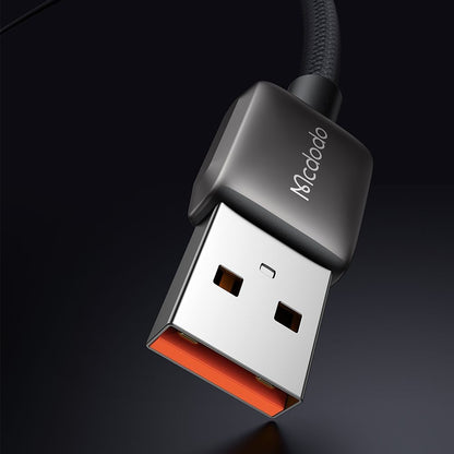 Data- og ladekabel USB-A - USB-C McDodo CA-2350 Display, 100W, 1.2m, Svart