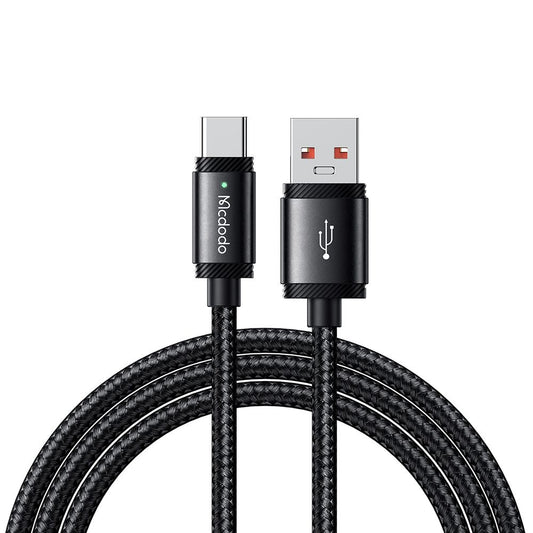 Data- og ladekabel USB-A - USB-C McDodo CA-4730, 120W, 1.5m, Svart