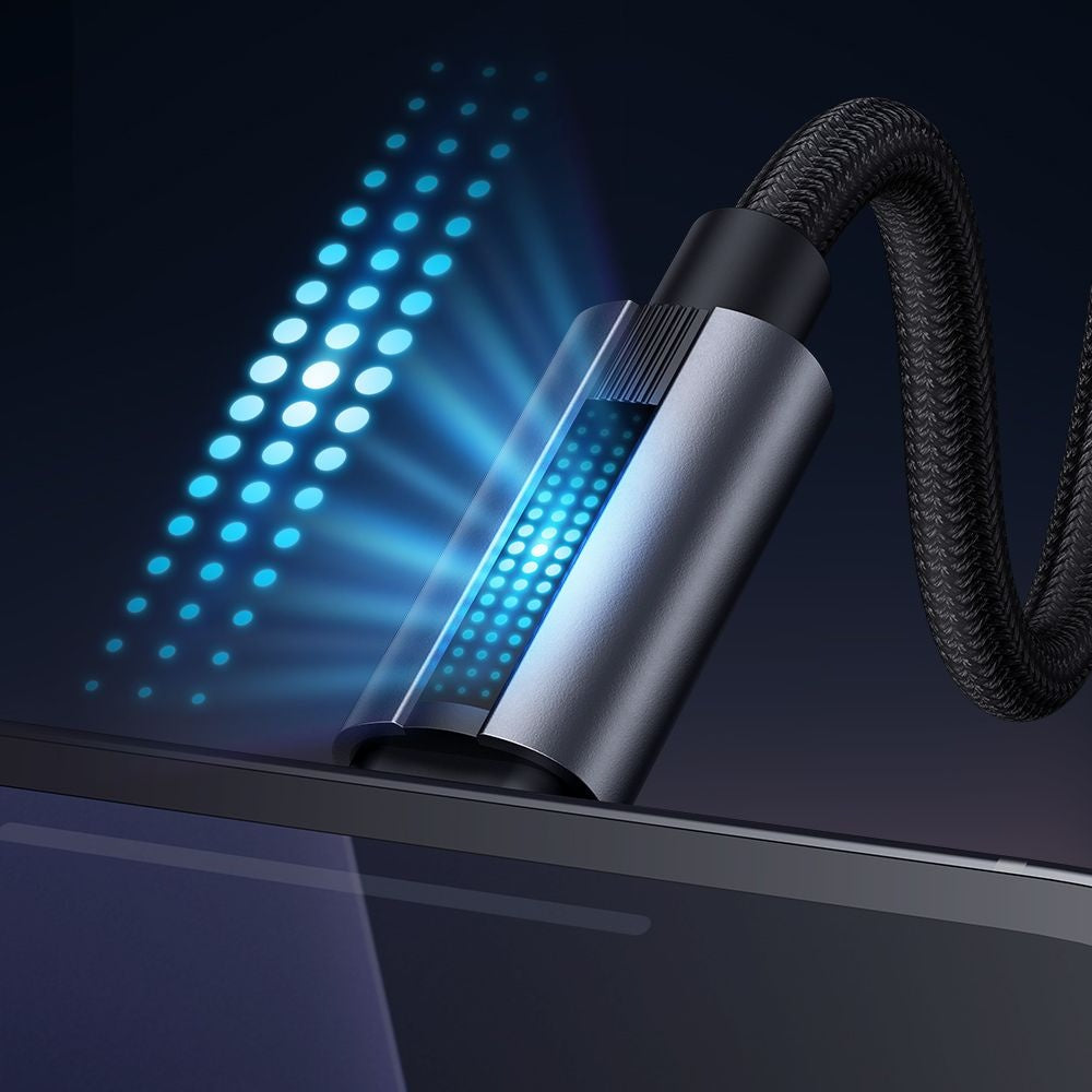 USB-A - USB-C McDodo CA-5180 data- og ladekabel, 100W, 1.2m, Svart