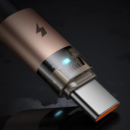 USB-A - USB-C McDodo CA-6891 data- og ladekabel, 66W, 1.2m, Gull