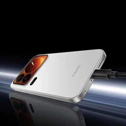 USB-C Data- og ladekabel - 2 x USB-C Cuktech C2C615, 140W, 1,5m, svart CKC2C615GLBK