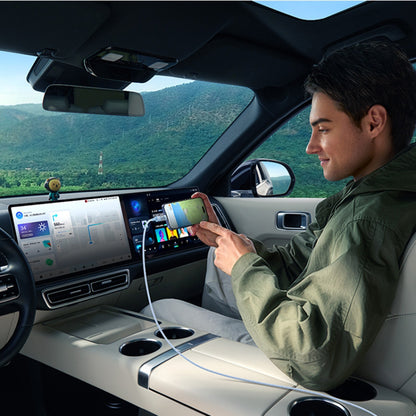 Data- og ladekabel USB-C - Lightning Baseus Gem, 20W, 1m, Blå P10373001311-00