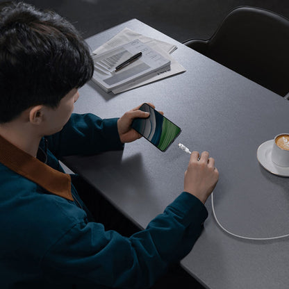 USB-C - Lightning Baseus Gem data- og ladekabel, 20W, 2m, Hvit P10373001211-01