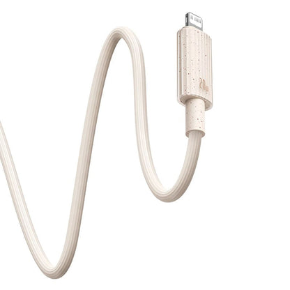 USB-C - Lightning Baseus Habitat Data og Ladekabel, 20W, 1m, Grønn P10360201631-00