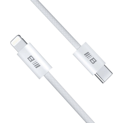 Data- og ladekabel USB-C - Lightning Blueo, 20W, 2m, Hvit