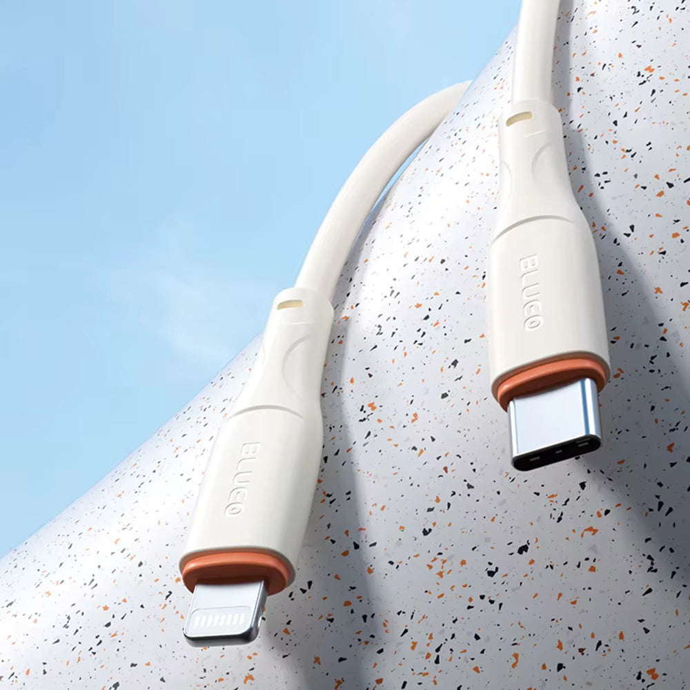 USB-C - Lightning Blueo Ape Legend data- og ladekabel, 20W, 1.5m, Grå