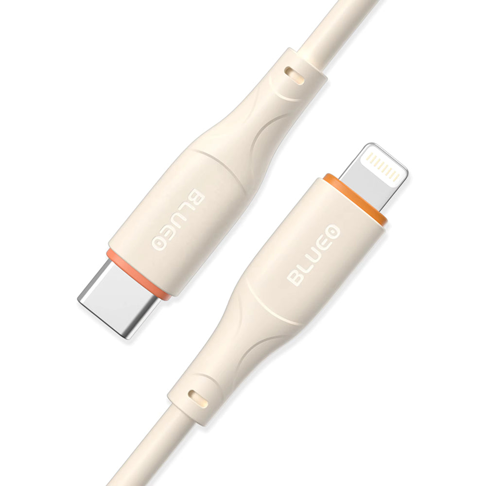 USB-C - Lightning Blueo Ape Legend data- og ladekabel, 20W, 1.5m, Oransje