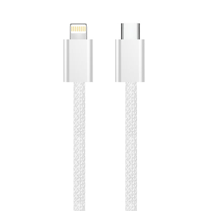 USB-C - Lightning Data- og Ladekabel ColorWay CW-CBPDCL061, 27W, 1m, Grå