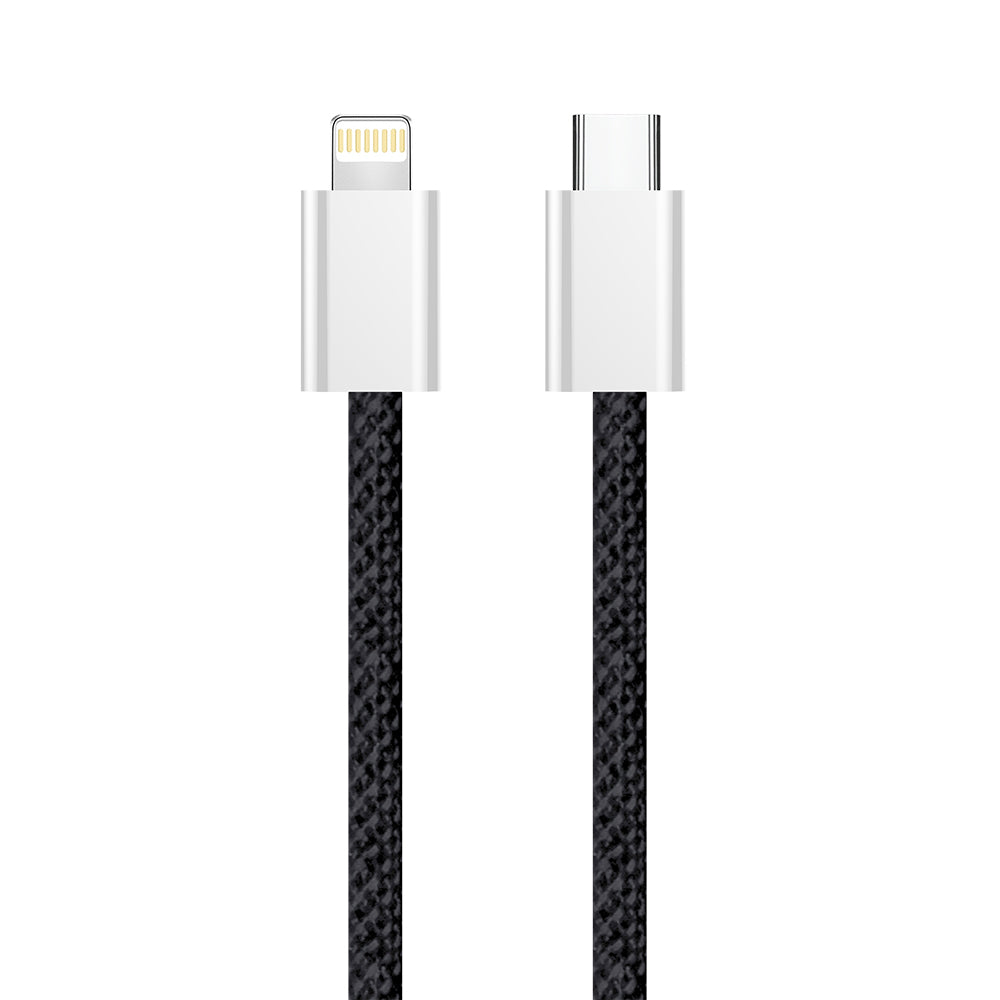 USB-C - Lightning Data- og Ladekabel ColorWay CW-CBPDCL061, 27W, 1m, Svart