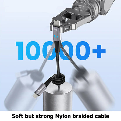 Data- og ladekabel USB-C - Lightning Lito LD10CL, 30W, 1m, Svart