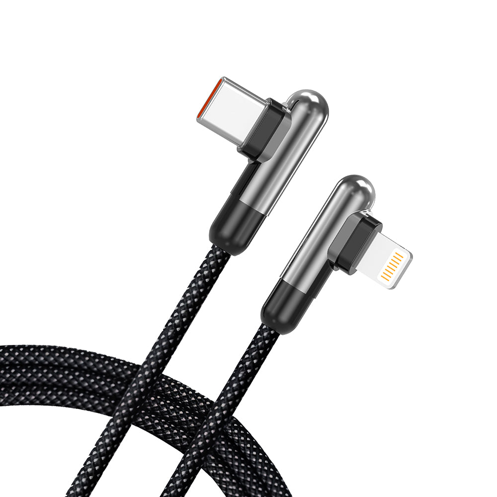 USB-C til Lightning data- og ladekabel Lito LD13CL, 30W, 1m, svart