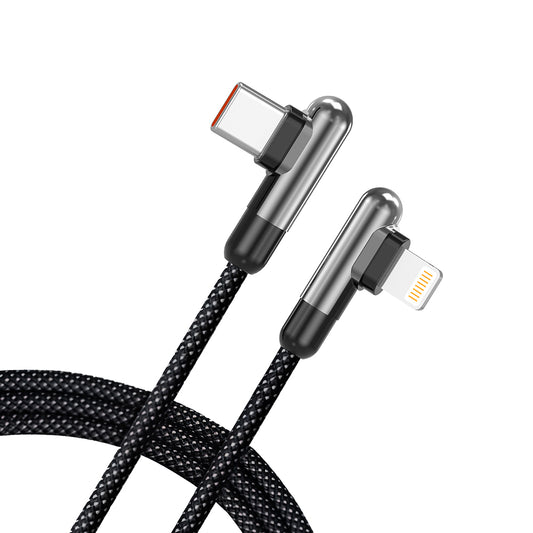 USB-C til Lightning data- og ladekabel Lito LD13CL, 30W, 1m, svart