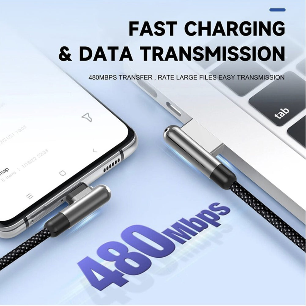 USB-C til Lightning data- og ladekabel Lito LD13CL, 30W, 1m, svart