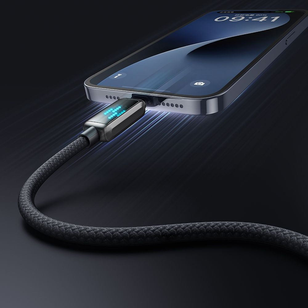 USB-C - Lightning McDodo CA-2630 Display data- og ladekabel, 36W, 1.2m, Svart