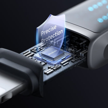 USB-C - Lightning McDodo CA-2630 Display data- og ladekabel, 36W, 1.2m, Svart