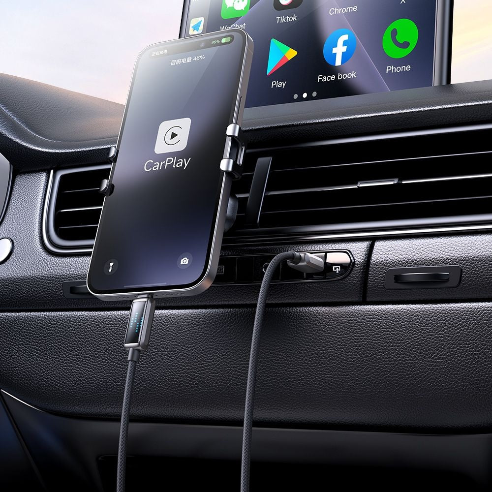 USB-C - Lightning McDodo CA-2630 Display data- og ladekabel, 36W, 1.2m, Svart