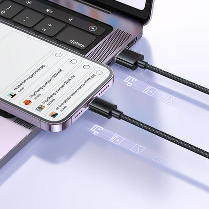 USB-C - Lightning McDodo CA-3640 data- og ladekabel, 18W, 1.2m, Svart