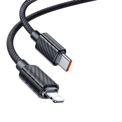 Data- og ladekabel USB-C - Lightning McDodo CA-3660, 36W, 1.2m, Svart