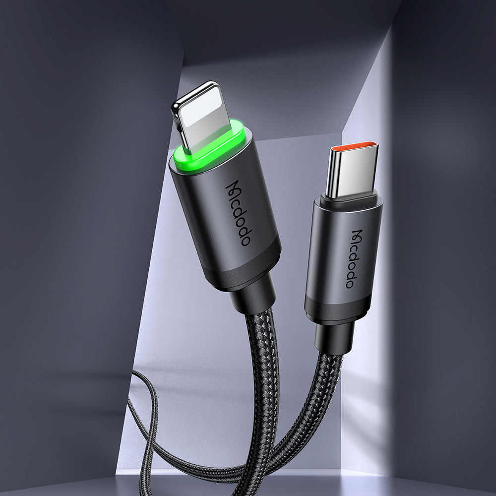 USB-C til Lightning data- og ladekabel Mcdodo CA-4820, 36W, 1m, svart