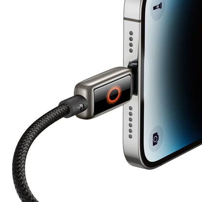 Data- og ladekabel USB-C - Lightning McDodo CA-6670 Auto Power Off, 36W, 1.2m, Svart