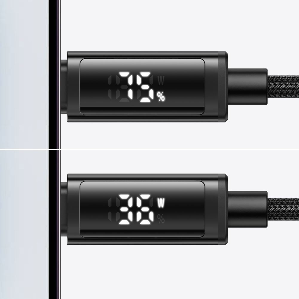 USB-C til Lightning McDodo CA-7990 Display data- og ladekabel, 36W, 1.2m, Svart