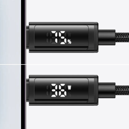 USB-C til Lightning McDodo CA-7990 Display data- og ladekabel, 36W, 1.2m, Svart