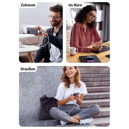 USB-C - Lightning Lade- og Datakabel UGREEN US171 (10493), 20W, 1m, Hvit