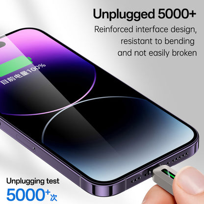 USB-C til Lightning data- og ladekabel Yesido CA199, 27W, 1,2m, svart