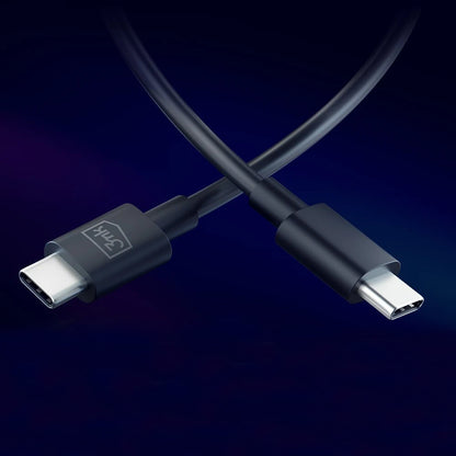 USB-C data- og ladekabel - USB-C 3MK Hyper, 100W, 1.2m, Svart