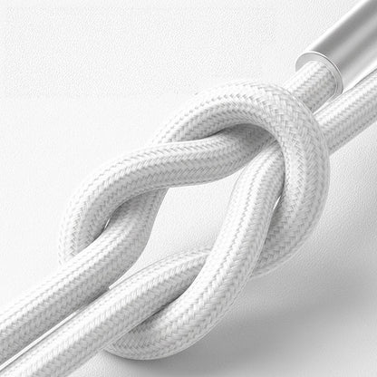 USB-C Data- og ladekabel - USB-C 3MK Hyper N, 100W, 2m, hvit