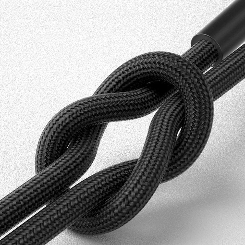 USB-C data- og ladekabel - USB-C 3MK Hyper N, 60W, 2m, Svart