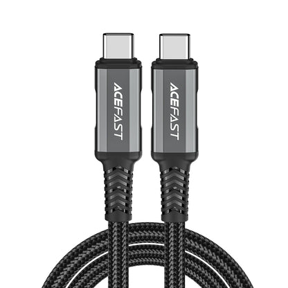 USB-C data- og ladekabel - USB-C Acefast C1-09, 240W, 1m, Grå