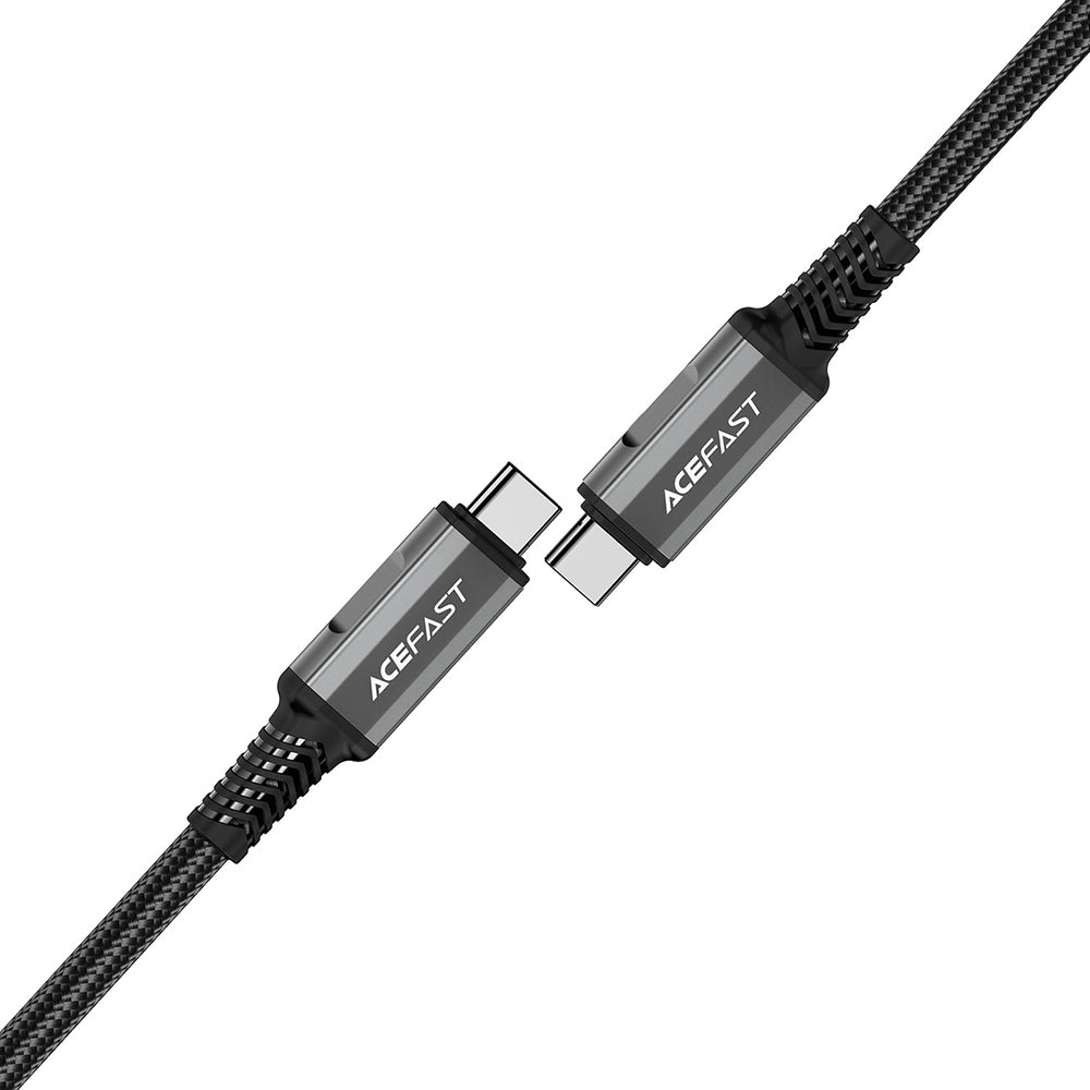 USB-C data- og ladekabel - USB-C Acefast C1-09, 240W, 1m, Grå