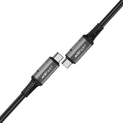 USB-C data- og ladekabel - USB-C Acefast C1-09, 240W, 1m, Grå