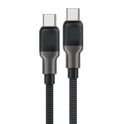 USB-C data- og ladekabel - USB-C Acefast C10-03, 60W, 1.2m, Svart