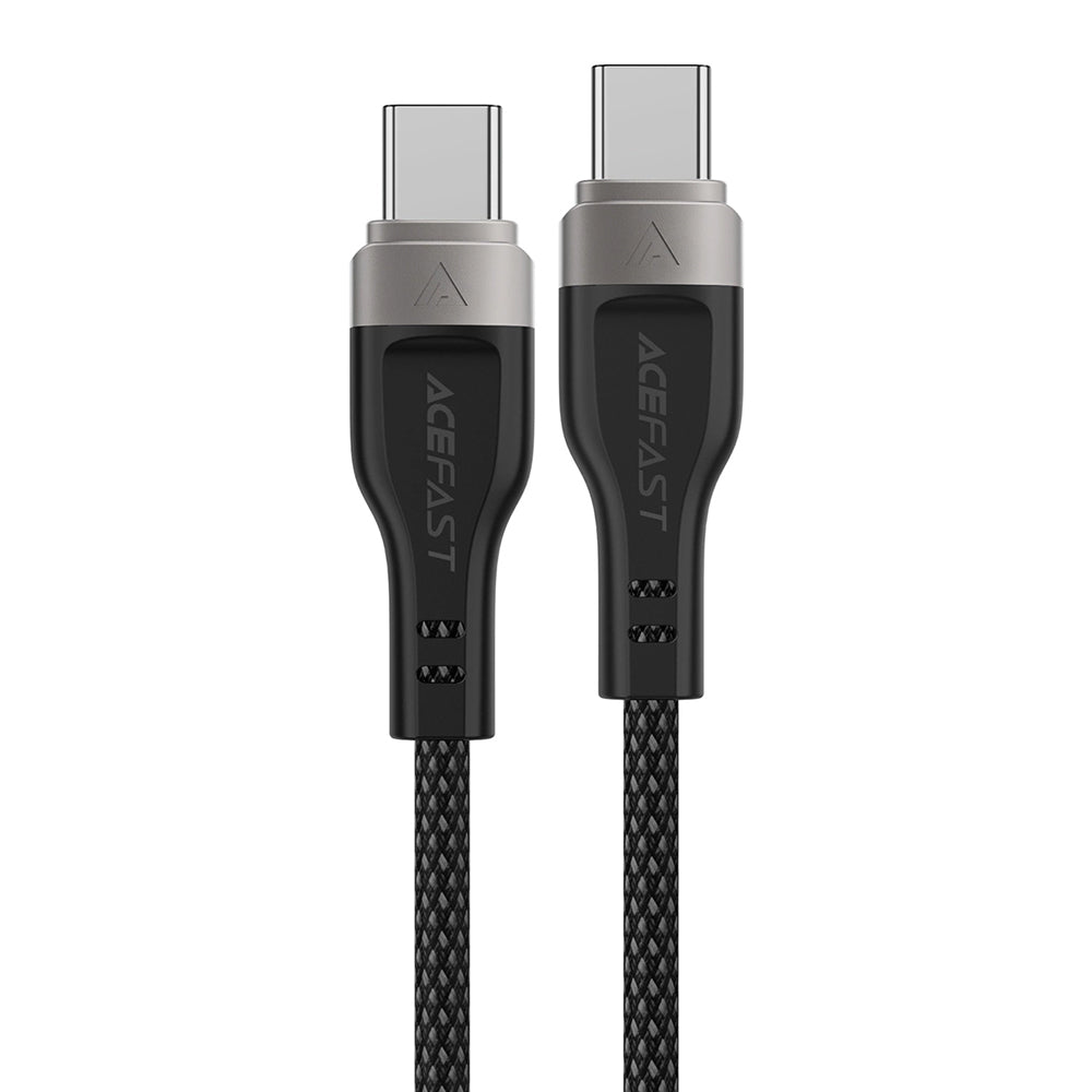 USB-C data- og ladekabel - USB-C Acefast C11-03, 60W, 1.2m, Svart