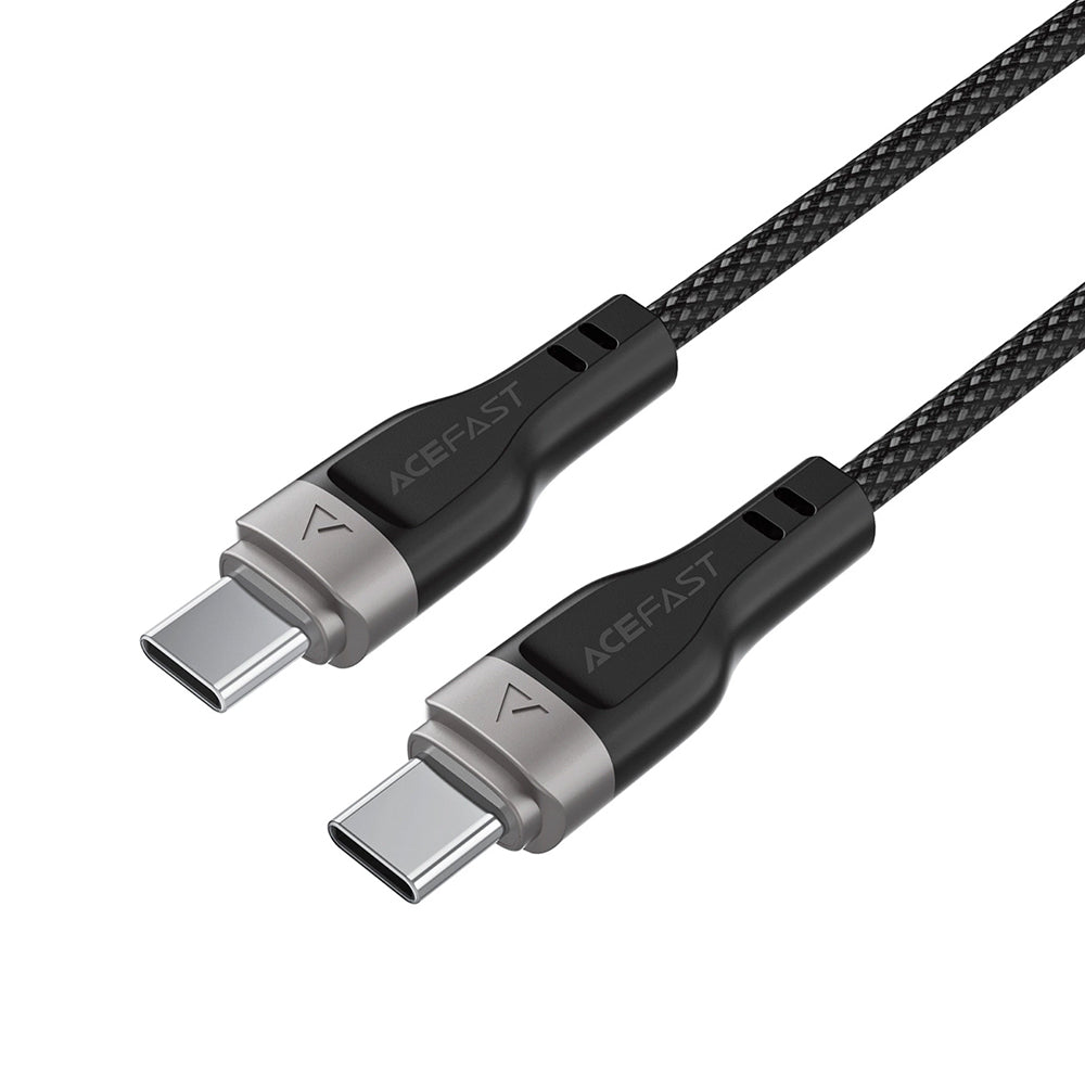 USB-C data- og ladekabel - USB-C Acefast C11-03, 60W, 1.2m, Svart