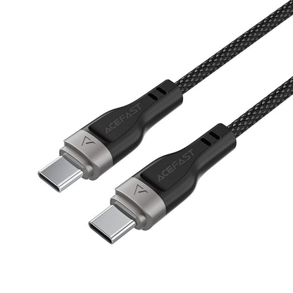 USB-C data- og ladekabel - USB-C Acefast C11-03, 60W, 1.2m, Svart