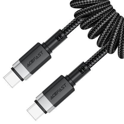 Data- og ladekabel USB-C - USB-C Acefast C14-03, 60W, 1.2m, Svart