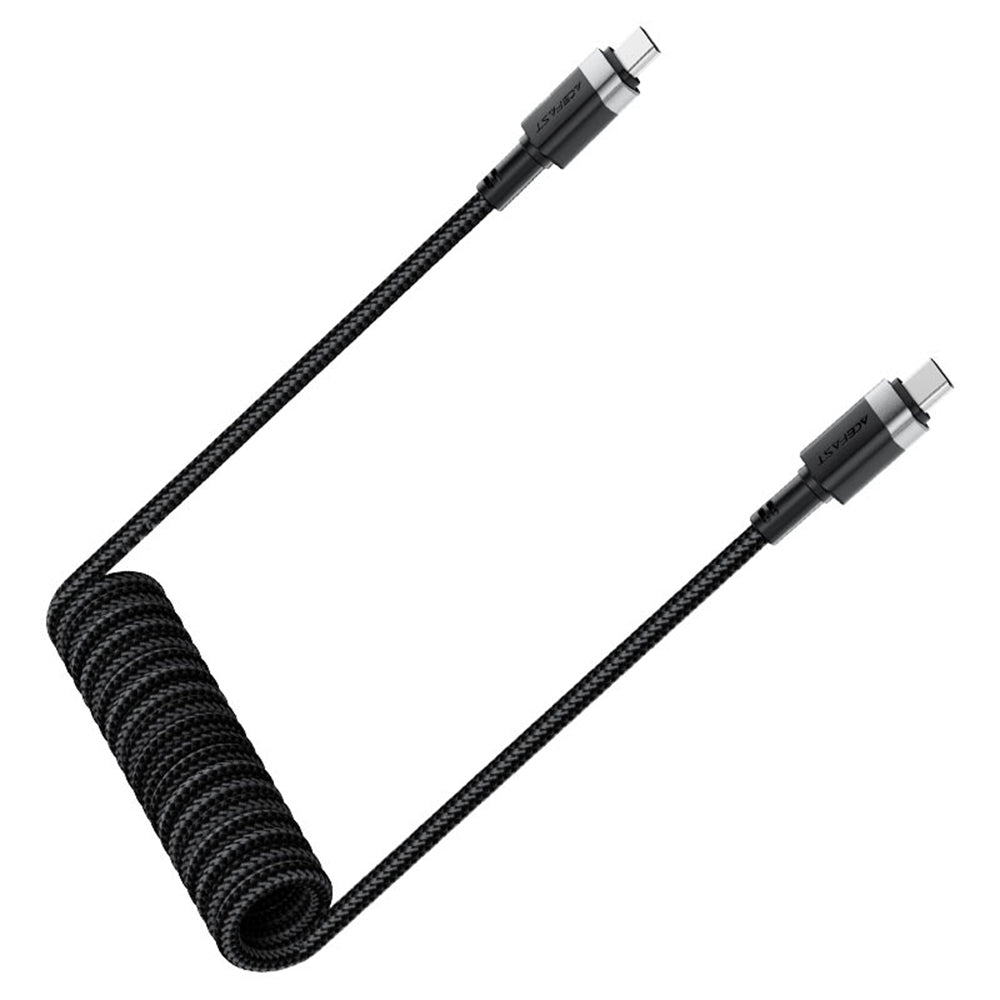 Data- og ladekabel USB-C - USB-C Acefast C14-03, 60W, 1.2m, Svart