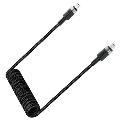 Data- og ladekabel USB-C - USB-C Acefast C14-03, 60W, 1.2m, Svart