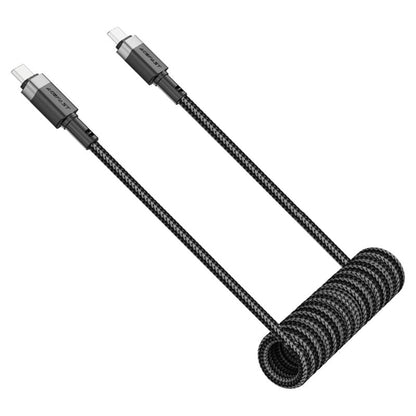 Data- og ladekabel USB-C - USB-C Acefast C14-03, 60W, 1.2m, Svart