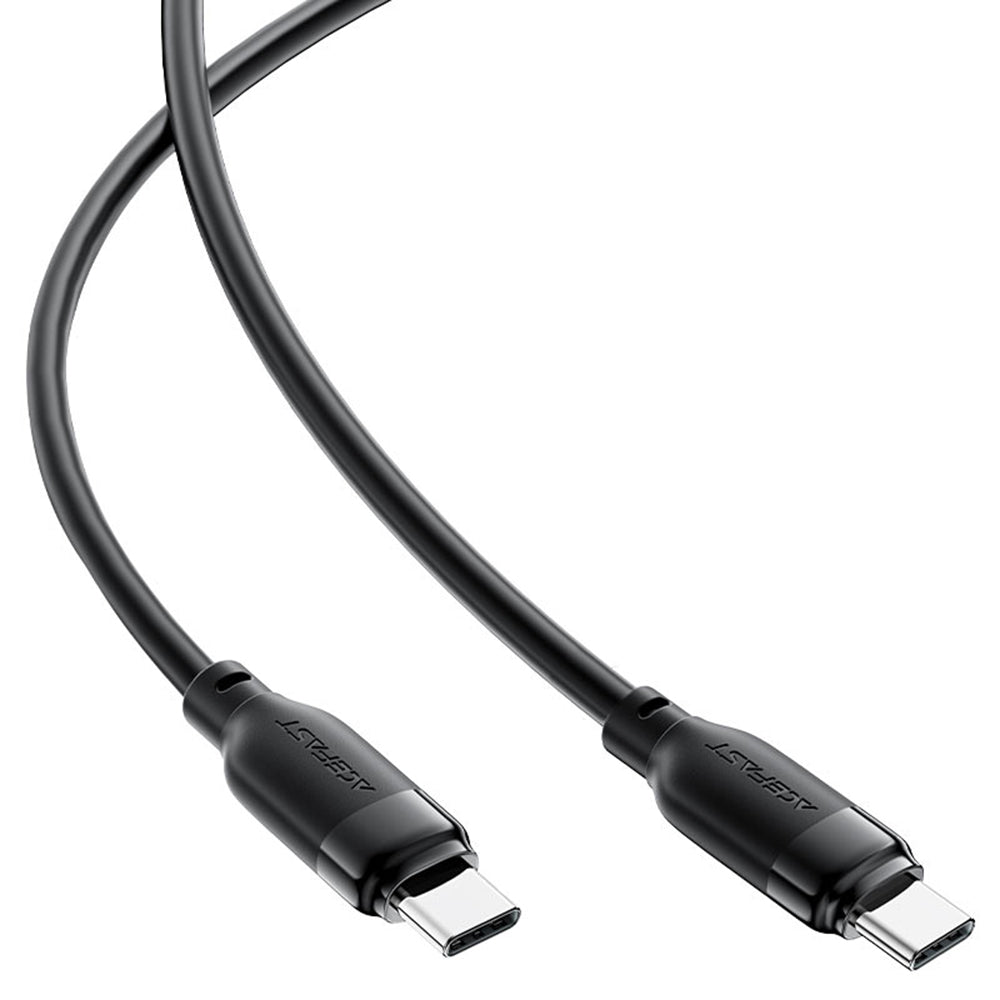 USB-C data- og ladekabel - USB-C Acefast C16-03, 60W, 1.2m, Svart